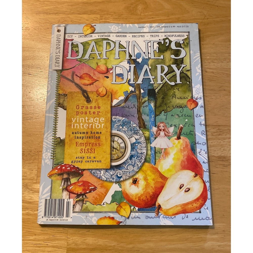 Daphne's Diary Magazine UK  Issue #7 2021 Recipes DIY Vintage Garden Trips More